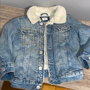 BabyGap Sherpa Denim Jacket  Kids